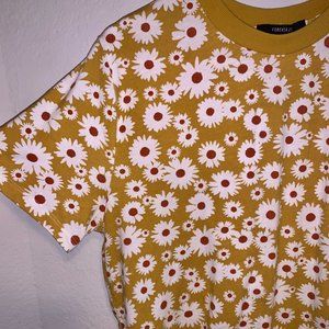 Floral t-shirt dress